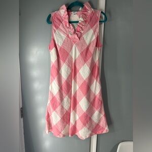 Gingham Crown & Ivy Dress Size Large